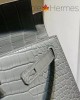 80 Gris Perle Matte Alligator